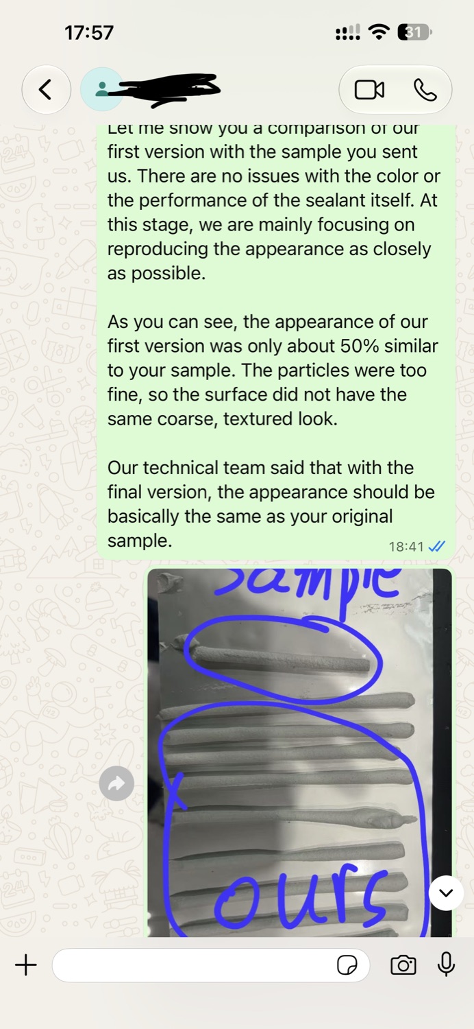 First trial review shared with the customer